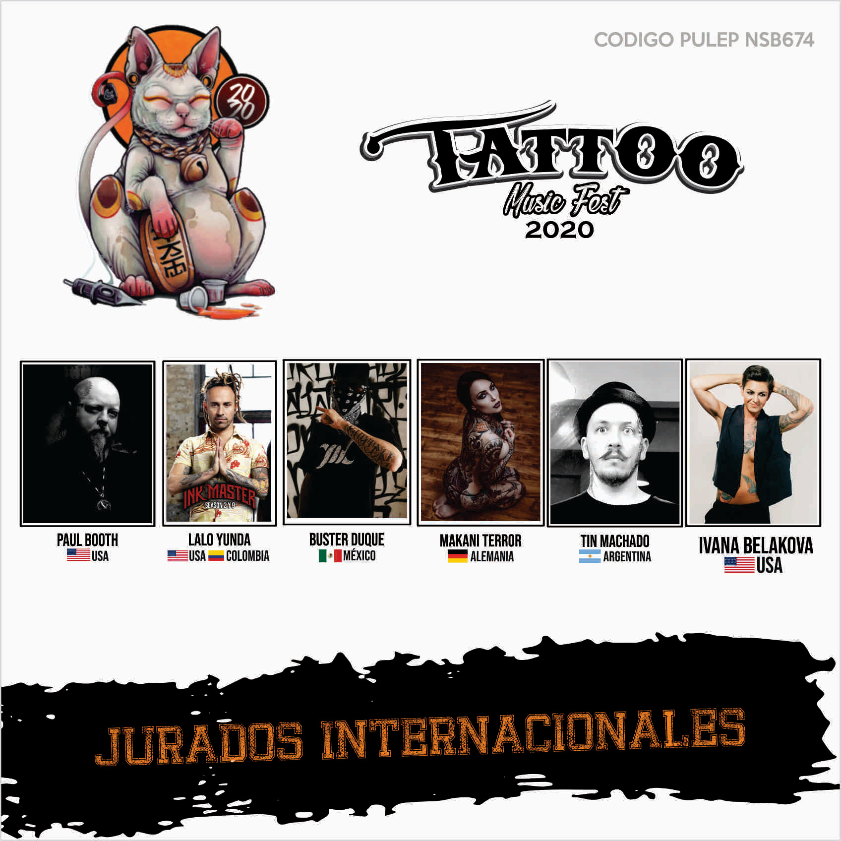 Tatto Music Fest 2020 bandas