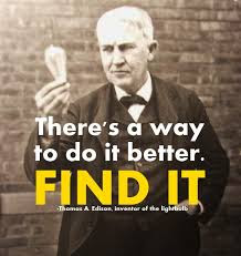 Image result for Thomas Edison on improving the economy with inventions