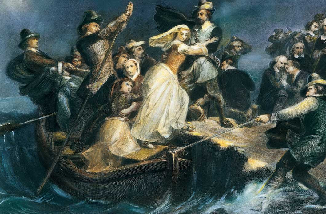 September 6th - Pilgrims set sail from Plymouth, England (1620)