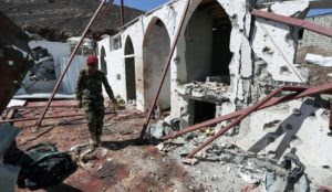 Yemen:
Shi’ite jihadists target Sunni mosque in missile attack, murder at least 73