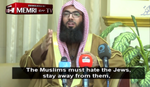 Muslim cleric: “The Muslims must hate the Jews”
