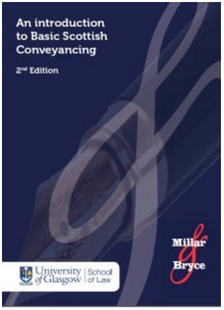 Glasgow University and Millar & Bryce produce FREE online conveyancing book