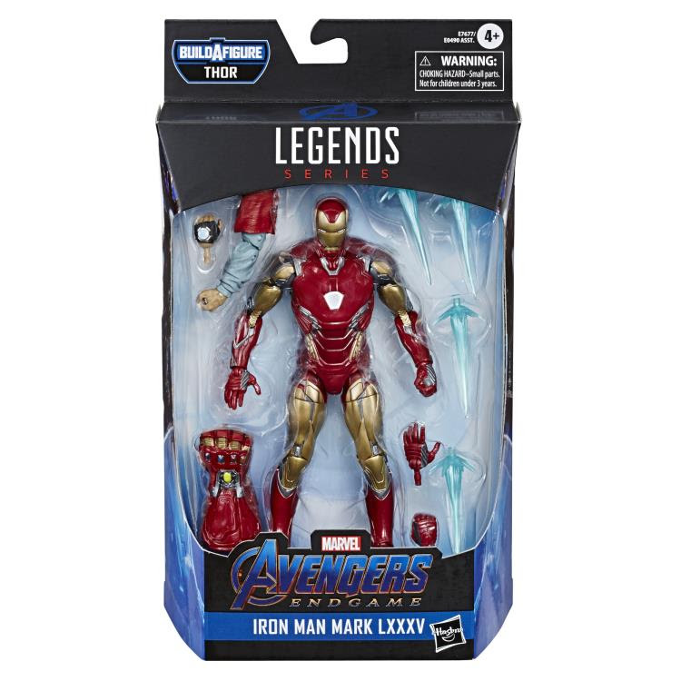 Image of Avengers: Endgame Marvel Legends 6-Inch Action Figures Wave 3 (Fat Thor BAF) -  Iron Man Mark LXXXV  - OCTOBER 2019