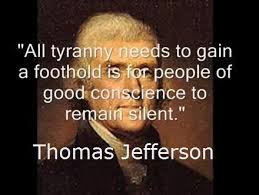 Image result for THOMAS JEFFERSON ON DEFENDING AGAINST TYRANNY