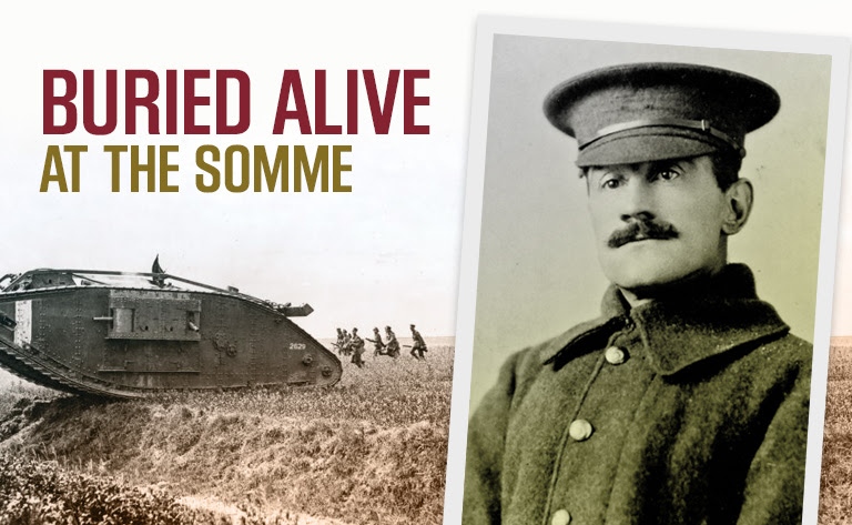 Buried alive at the Somme