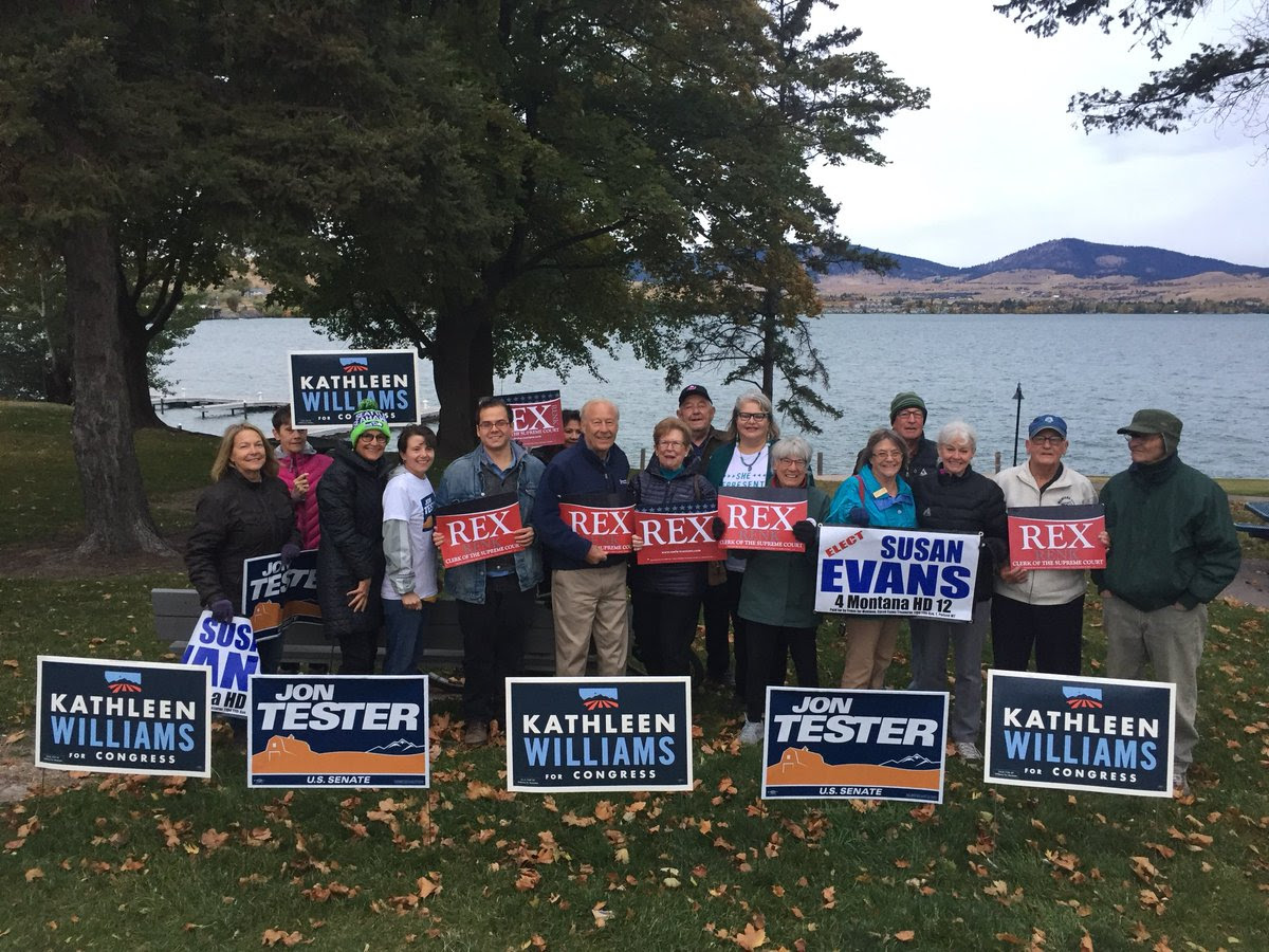 Montanans Around the State Rally to Cast Their Ballots on First Day of