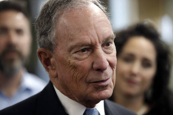 Former New York City mayor Michael Bloomberg. (AP Photo/Elise Amendola, File)