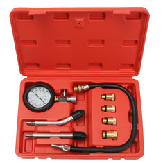 Petrol Gas Engine Cylinder Compression Tester Oil Pressure Gauge