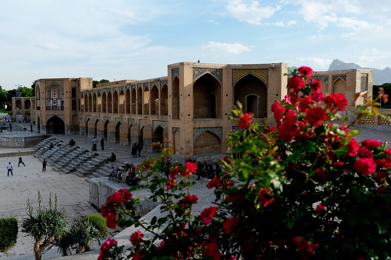 Исфахан. Мост Хаджу.