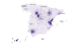 MAPA | El riesgo de contagiarse de coronavirus en España que calcula un modelo matemático, municipio a municipio