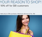 10% off on SBI Card