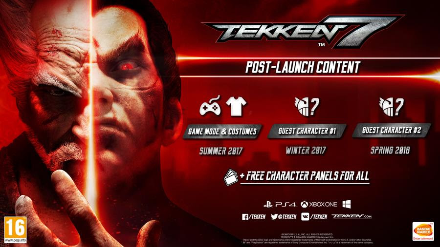 Tekken 7 Post Launch Content