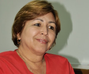 Gisela Duarte Vázquez, miembro del secretariado nacional de la CTC. Foto: José Raúl Rodríguez Robleda