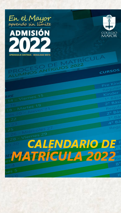 Calendario de Matrícula 2022