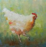 Little white chicken study - Posted on Friday, December 12, 2014 by Sue Churchgrant