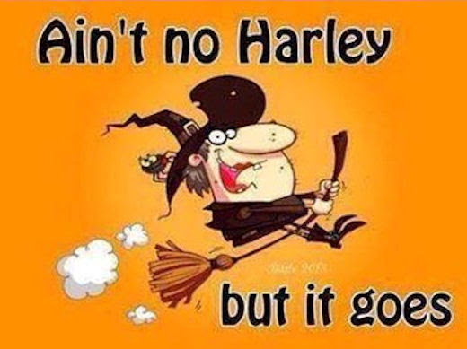aint no harley but it goes