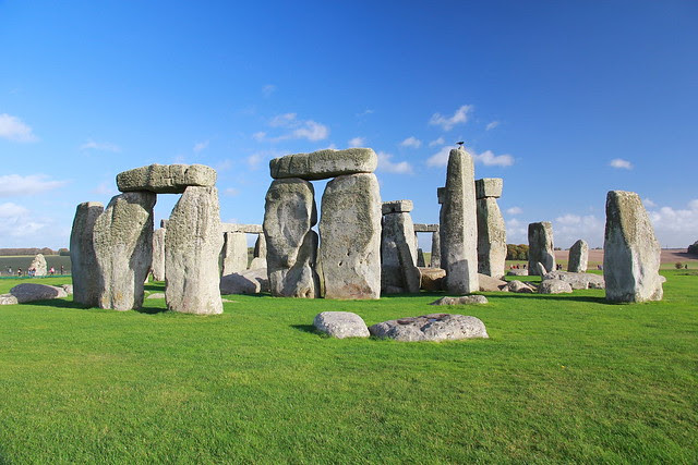 巨石陣,Stonehenge,巴斯,英國自助旅行,羅馬浴池,外星人,Heel Stone,英國