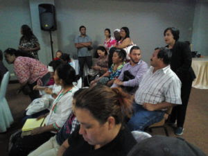 Al menos 80 personas asistieron a la cita convocada por la CIDH de 11:00 a 01:00 p.m.