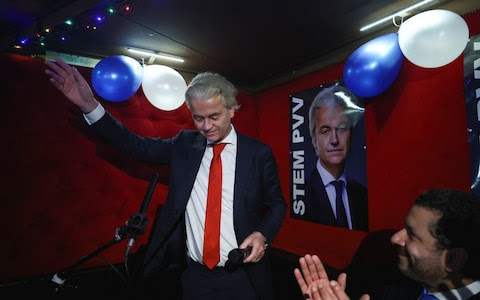 Anti-Islam firebrand Geert Wilders wins Dutch election
