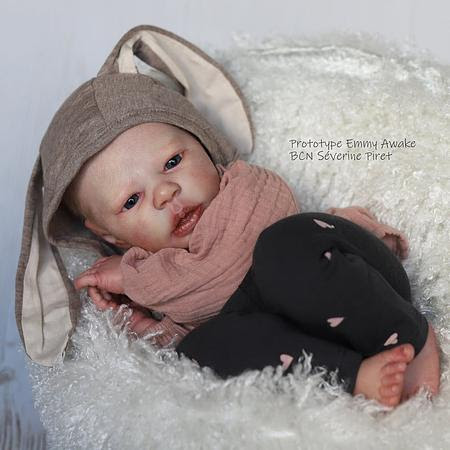 Realborn® Newborn Emmy Awake (19" Reborn Doll Kit)\ 225x225
