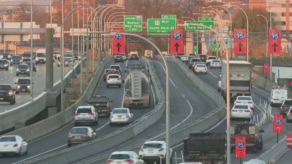  Lane shift on I-195 west causes major traffic delays for commuters