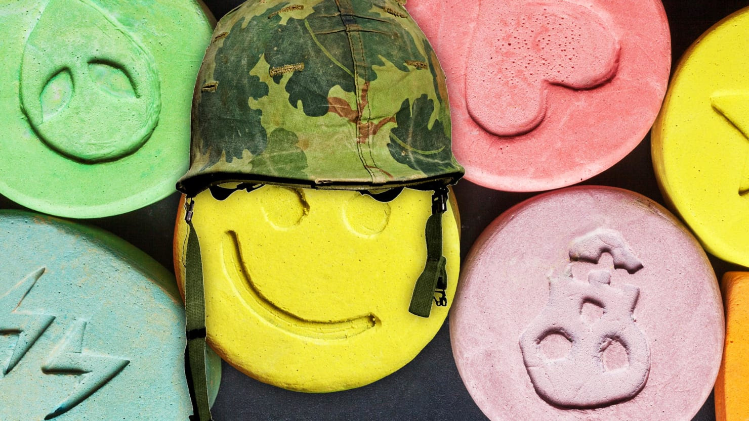 veteran mdma ecstasy ptsd post traumatic posttraumatic stress disorder veteran vet iraq war military maps fda