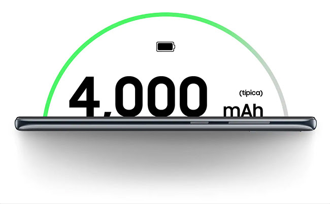 4,000 mAh (típica)