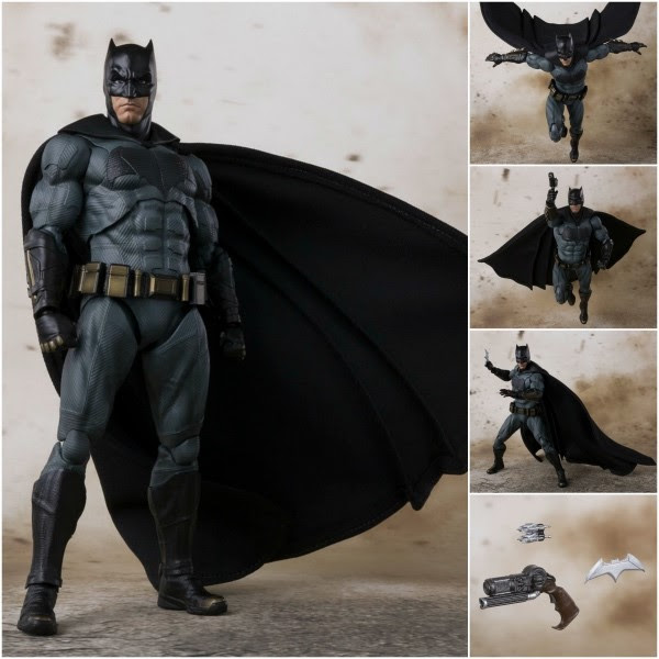 BATMAN JUSTICE LEAGUE FIGURA 15 CM BATMAN JUSTICE LEAGUE MOVIE S.H. FIGUARTS BATMAN JUSTICE LEAGUE FIGURA 15 CM BATMAN JUSTICE LEAGUE MOVIE S.H. FIGUARTS