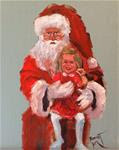 Santa's Lap - Posted on Friday, December 12, 2014 by Maria Bennett Hock