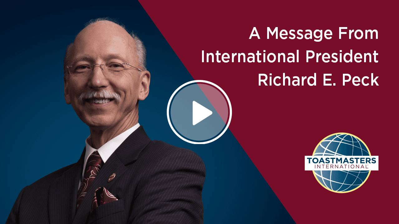 A Message from International President Richard E Peck