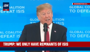 Video: Trump vows to stamp out “radical Islamic terror” at Global Coalition to Defeat ISIS conference