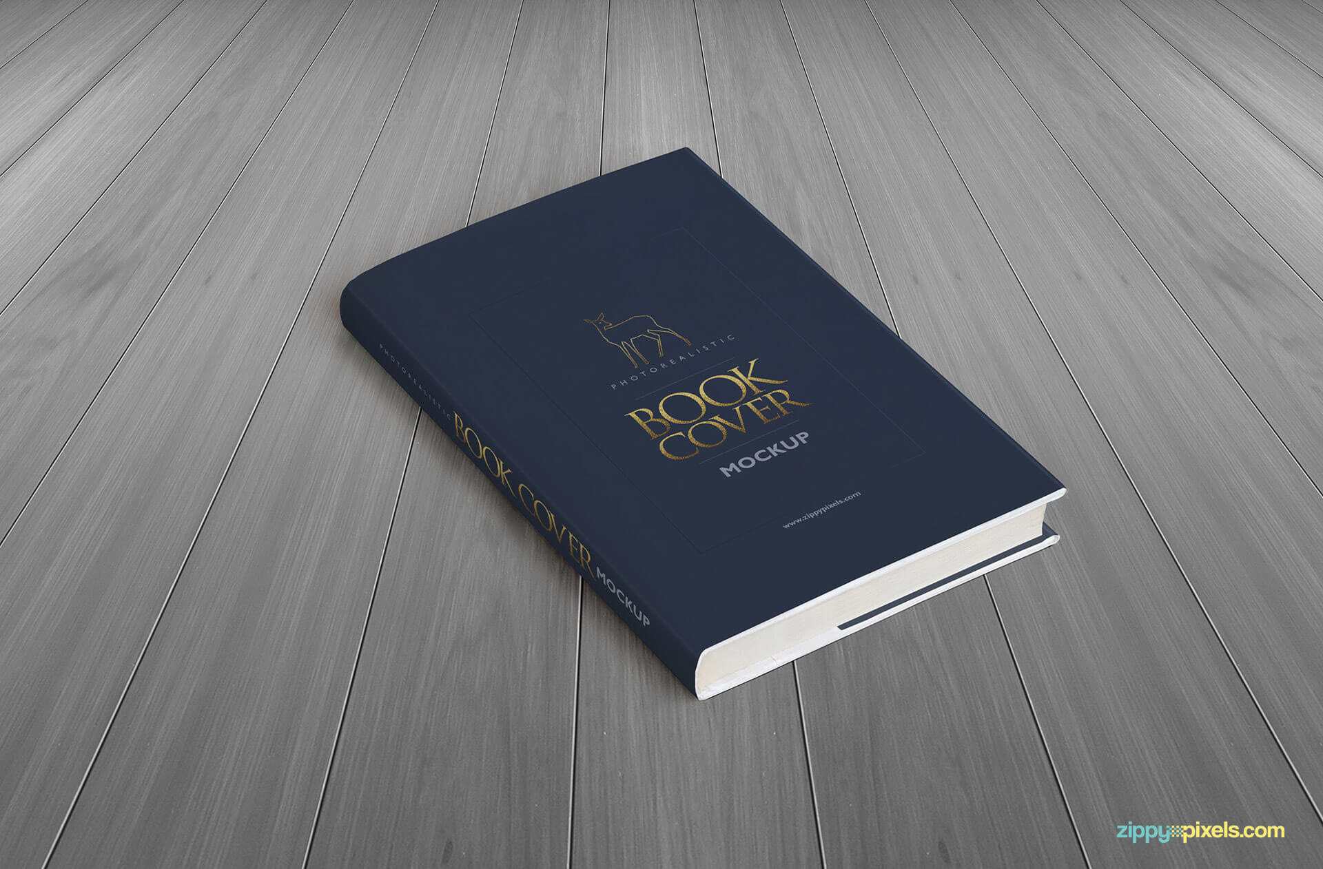14 Realistic Hardcover Book Mockups ZippyPixels