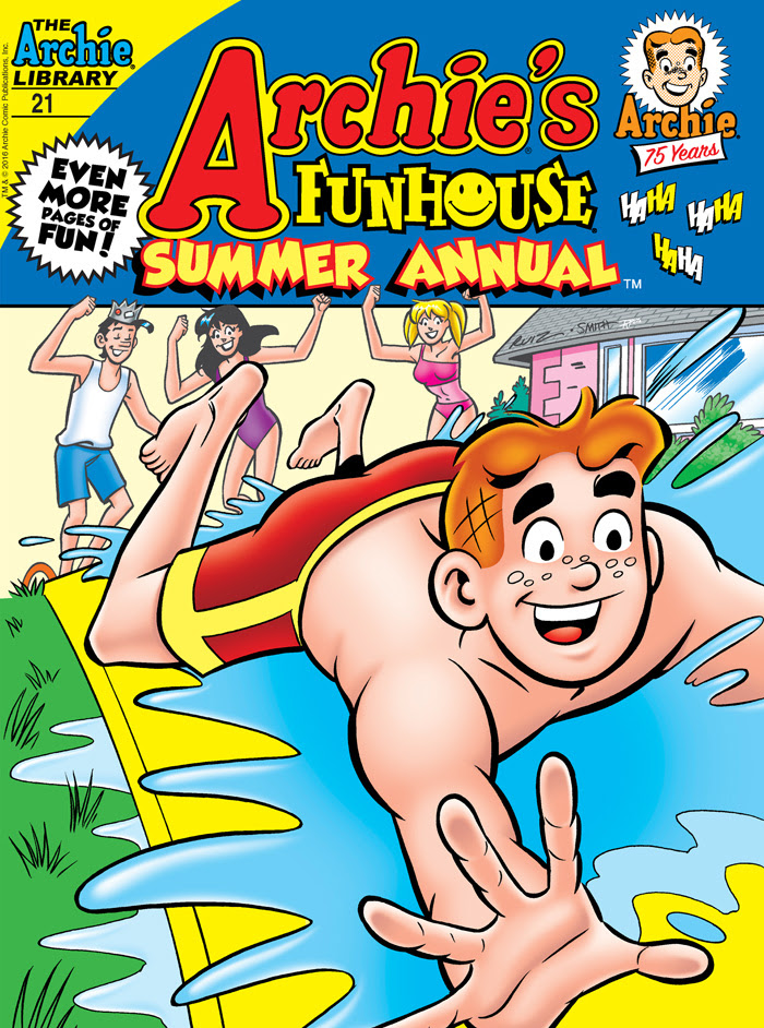 Archie's Funhouse Summer Annual Digest #21 cover by Fernando Ruiz