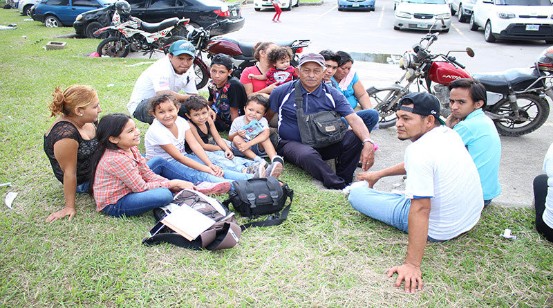 Una marea humana