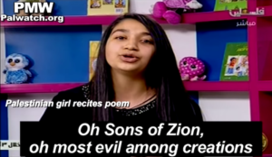 Palestinian Authority TV teaches children that Jews are “the most evil among creations”