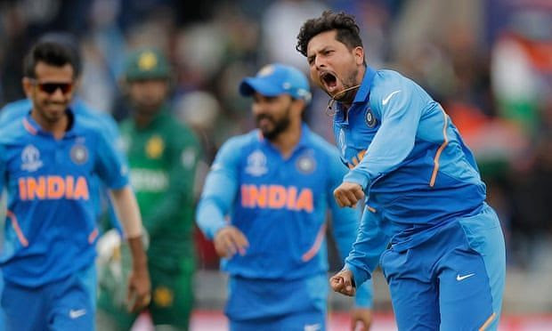 Kuldeep Yadav completely shattered Babar Azam&#039;s defense.in the game against Pakistan