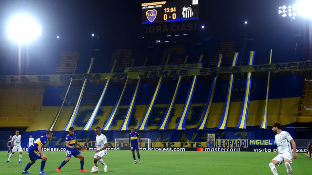 Libertadores: Santos e Boca Juniors empatam sem gols na Bombonera