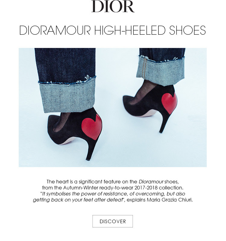 DIORAMOUR HIGH-HEELED SHOES