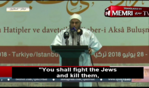 Muslim cleric: “The Jews from all over the land will gather around the Antichrist…The Muslims will kill them”