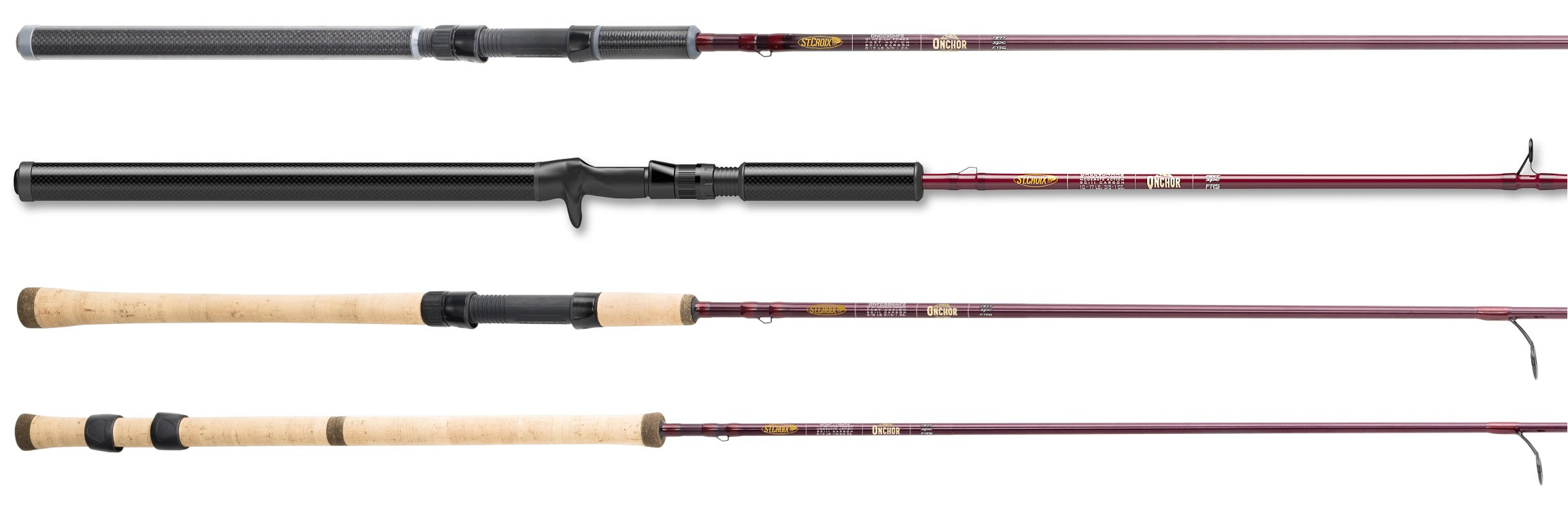 St Croix Avid Series Salmon and Steelhead Center Pin Rods