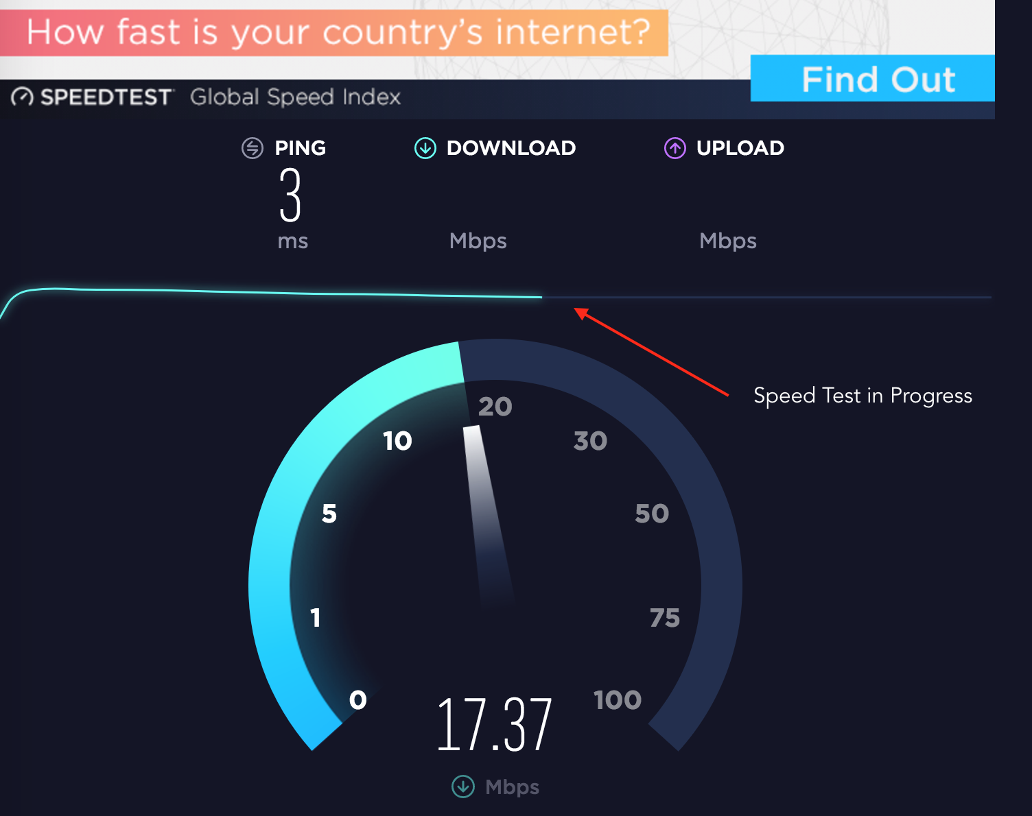wifi speed test frontier
