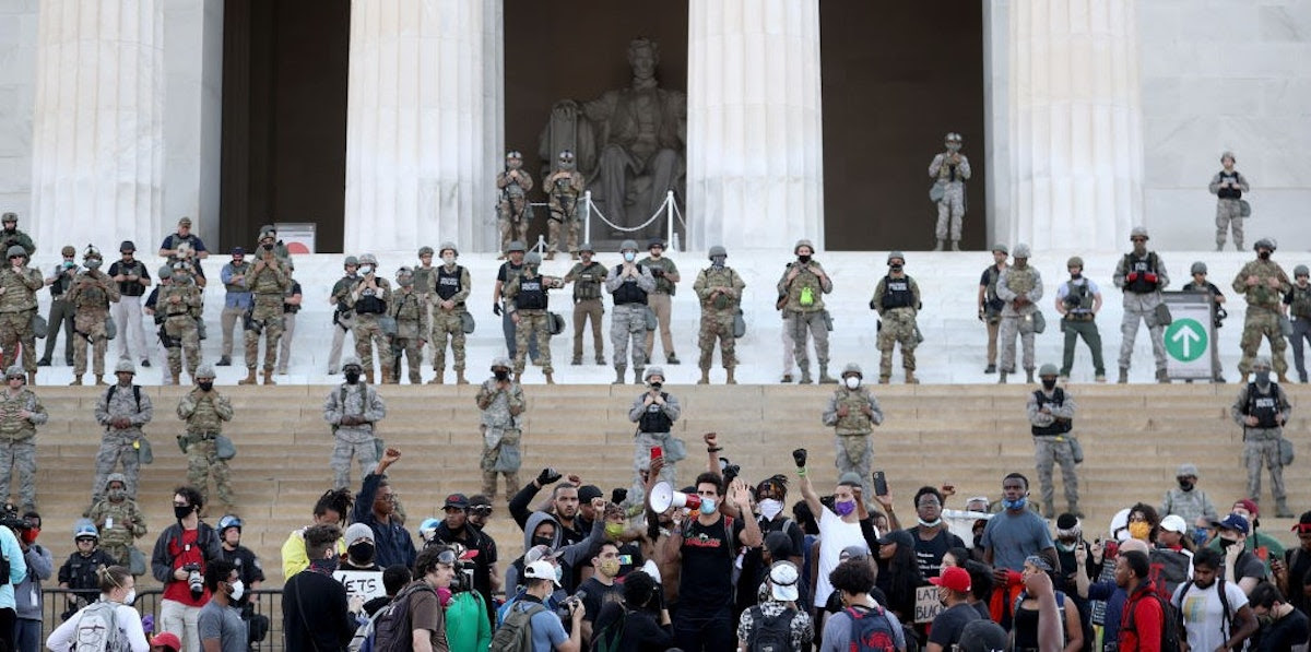 National Guard Ordered To Protect DC Monuments