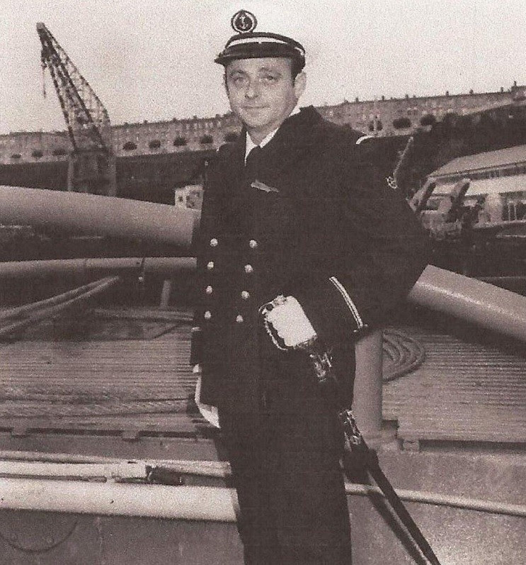 Jean-Henry Bouffard alors en service au sein de la
Marine nationale.
