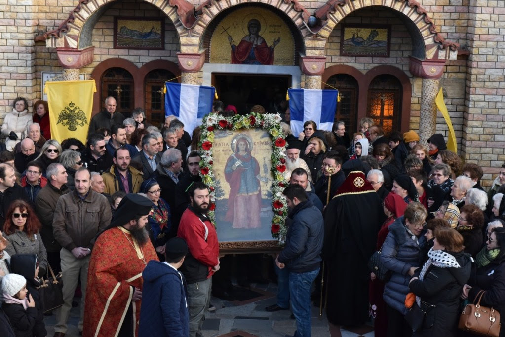 ΟΡΘΟΔΟΞΙΑ INFO Ι Λιτανεία των λειψάνων της αγίας Κυράννας της Οσσαίας