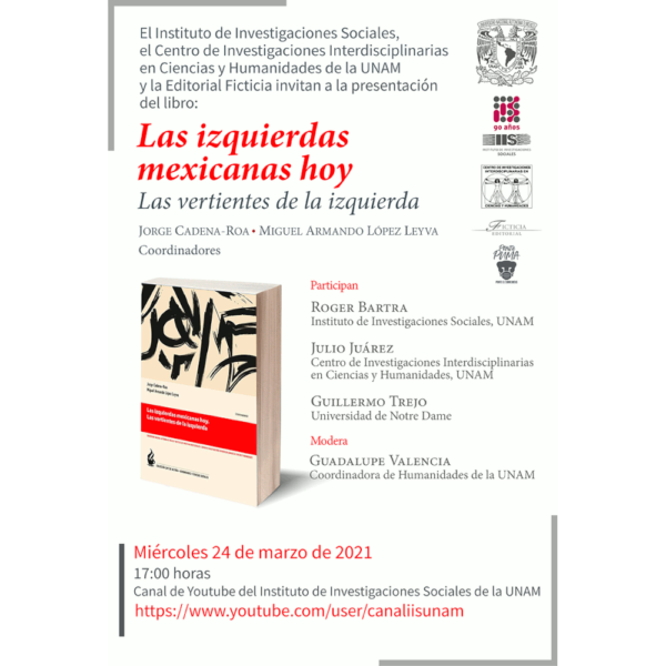 Presentación del libro “Las izquierdas mexicanas hoy. Las vertientes de la izquierda”