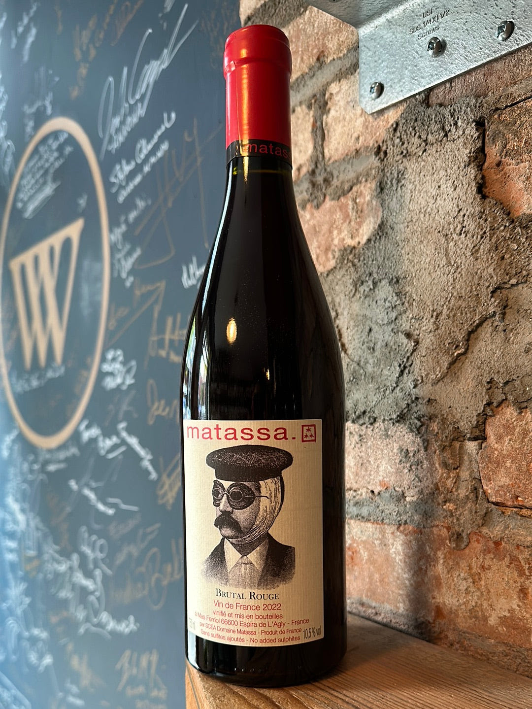 Image of Matassa 'Brutal' Rouge 2022 [2 bottles max per customer]