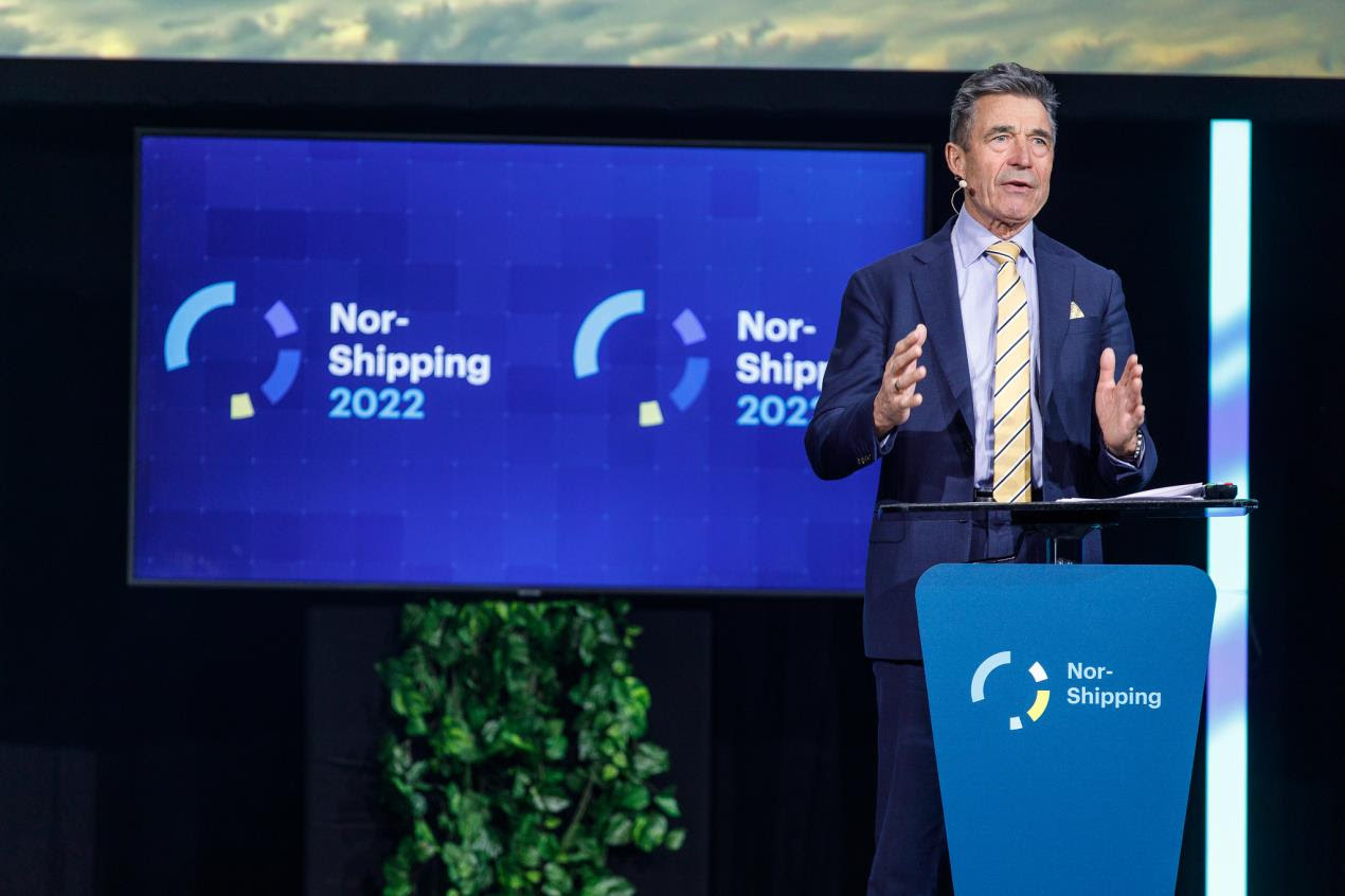 Anders Fogh Rasmussen at the Ocean Leadership Conference 2022