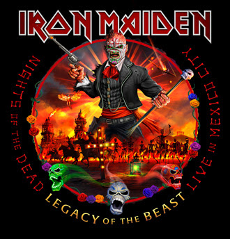 Iron Maiden veröffentlichen Datum für das neue Album Nights Of The Dead – Legacy Of The Beast, Live in Mexico City