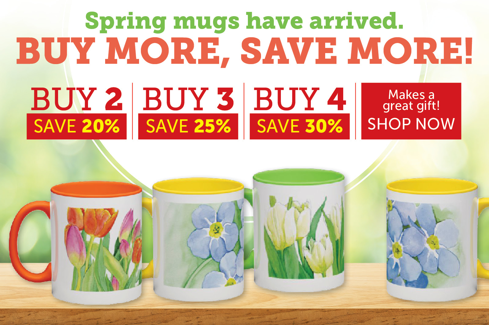 Spring Mugs have arrived!