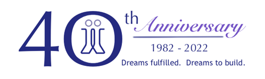 40th anniversary logo